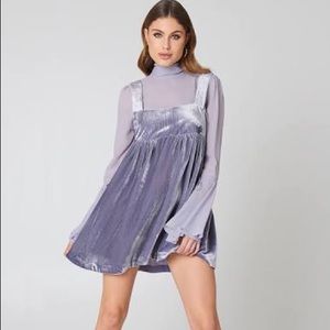 Free People Counting Stars shift dress in Lavender